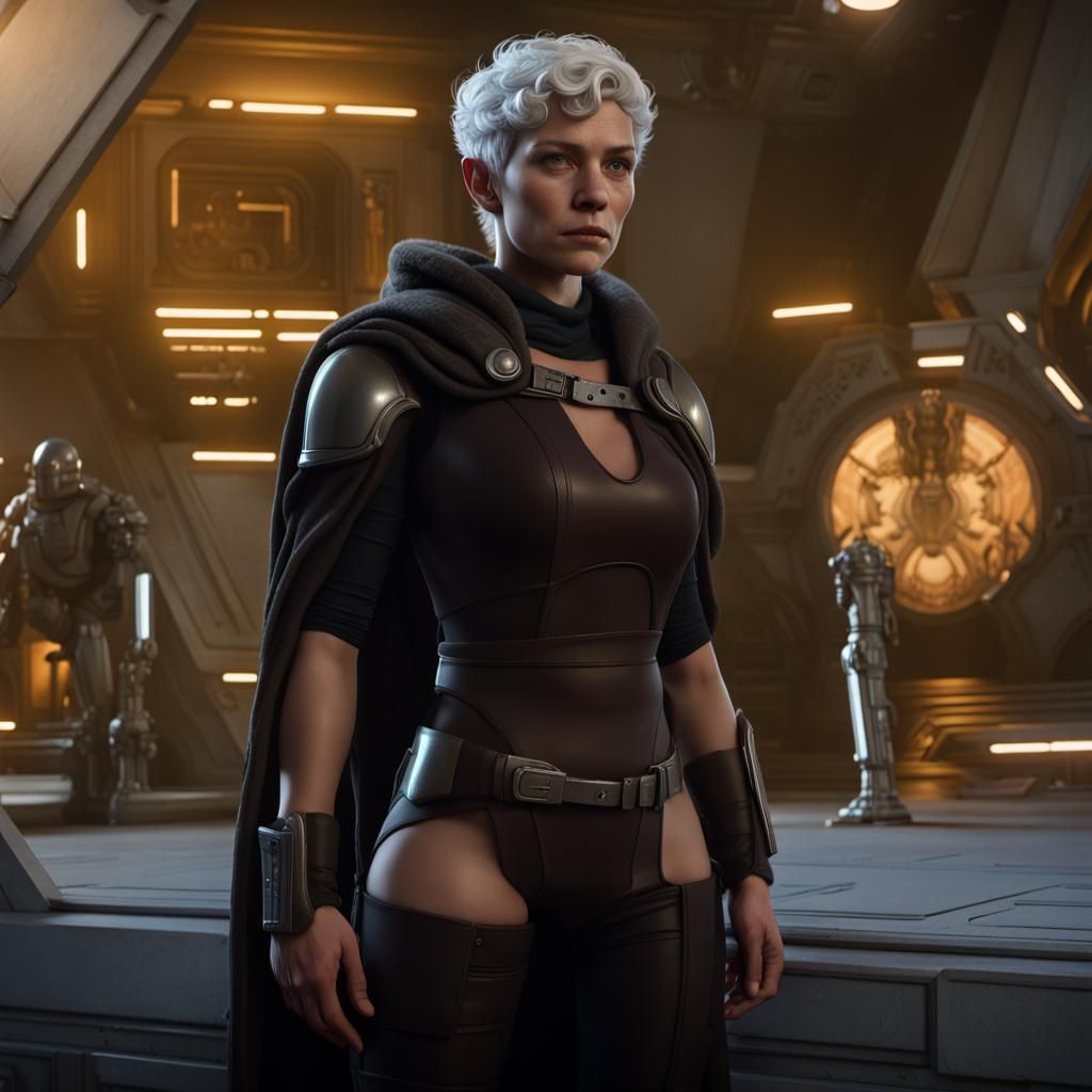 Hyperrealistic Mandalorian Bounty Hunter in Unreal Engine 5