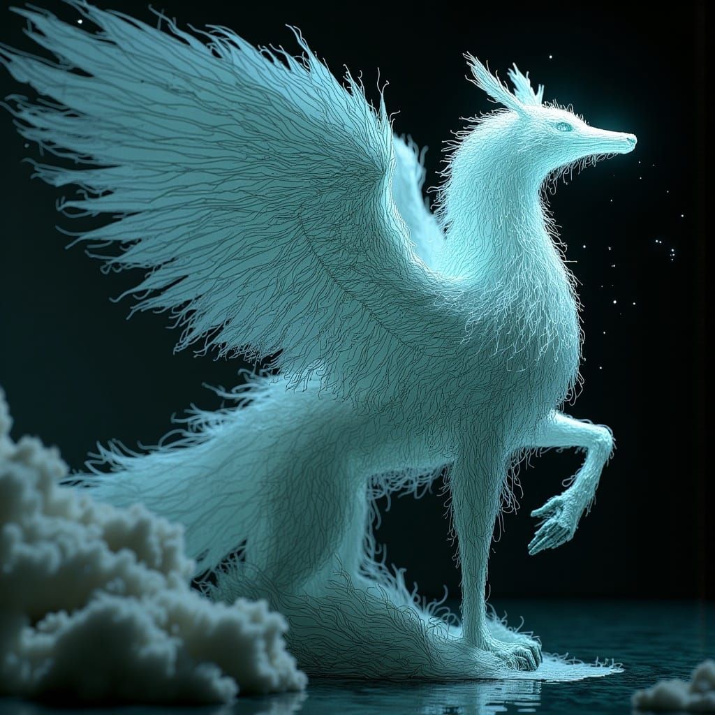 Zephyr the Whispering Wind in Hyperrealism