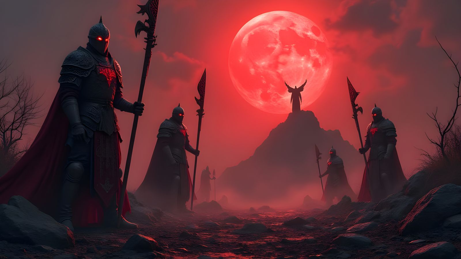 Warriors Under the Blood Moon