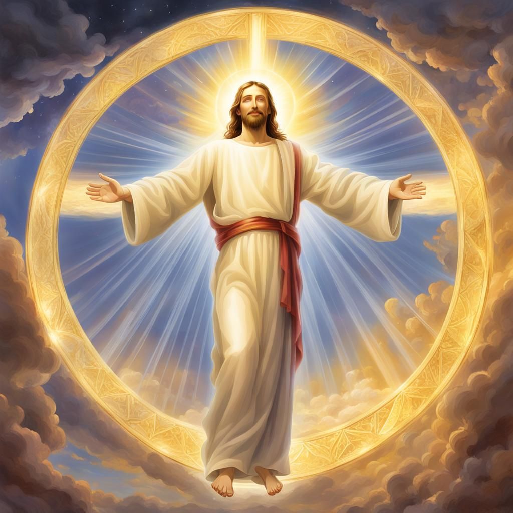 Jesus Christ with Golden Halo, Classical Realism