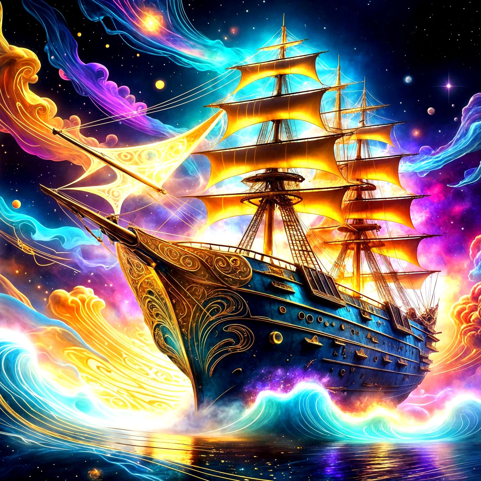 Stellar Odyssey: The Gilded Voyager