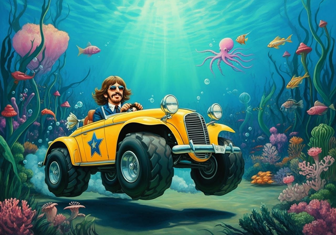 Ringo Starr's Whimsical Underwater Adventure