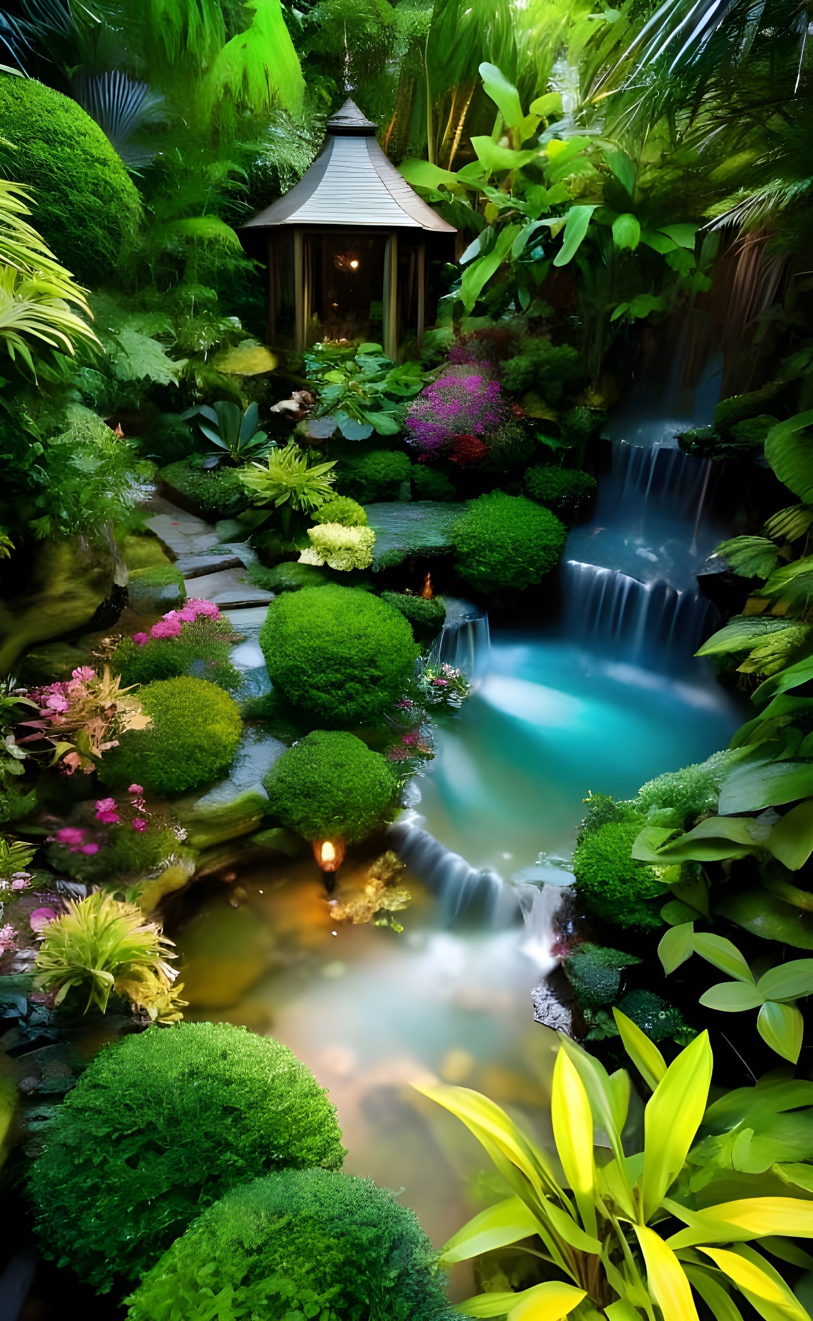 Ethereal Garden: 3D Photography of Exotic Plants