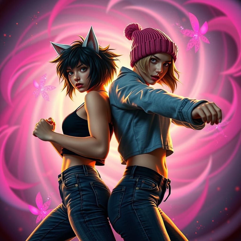 Determined Heroines Launch Joint Attack in Vibrant, Cinemati...