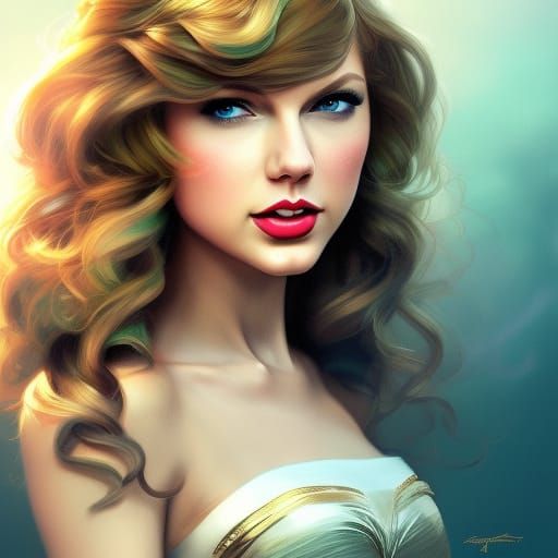 Taylor Swift as Disney Princess Tiana