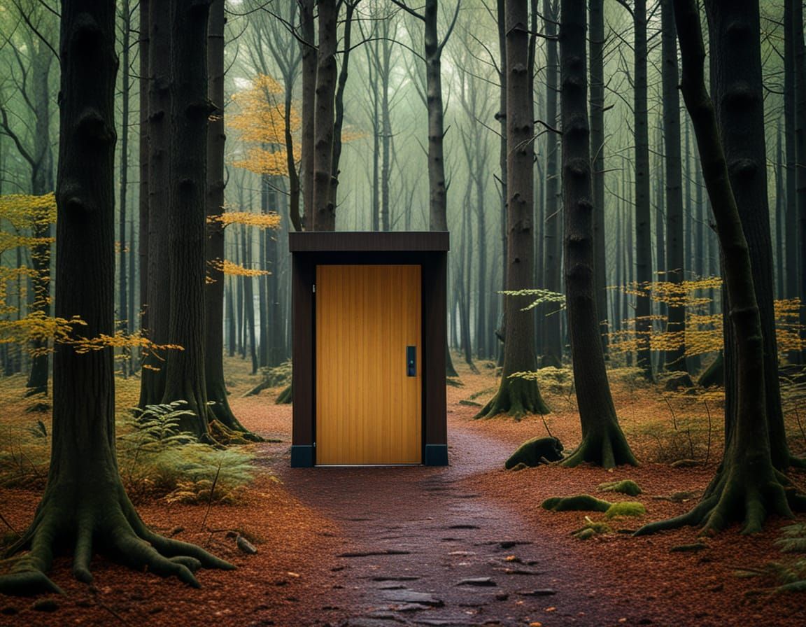Surreal Doors to the Woods