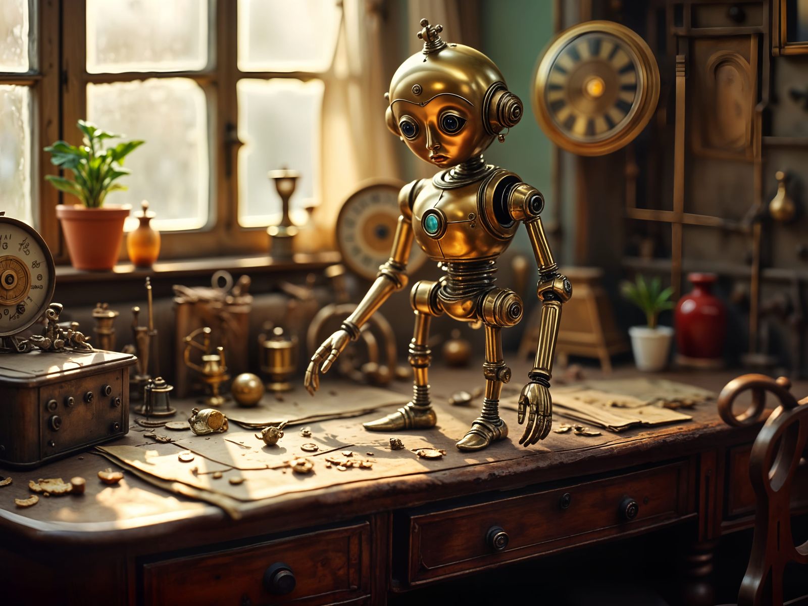 Robot Doll Masterpiece on a Monday Morning