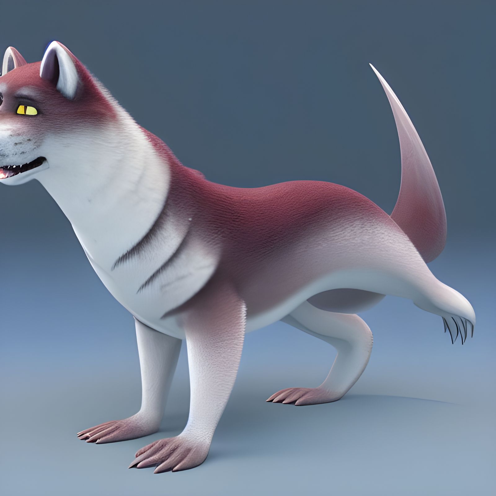 Surreal Hybrid Animals as 3D Digital Art