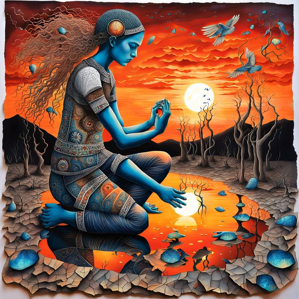 Surreal Drawing: Resilience and Mythology