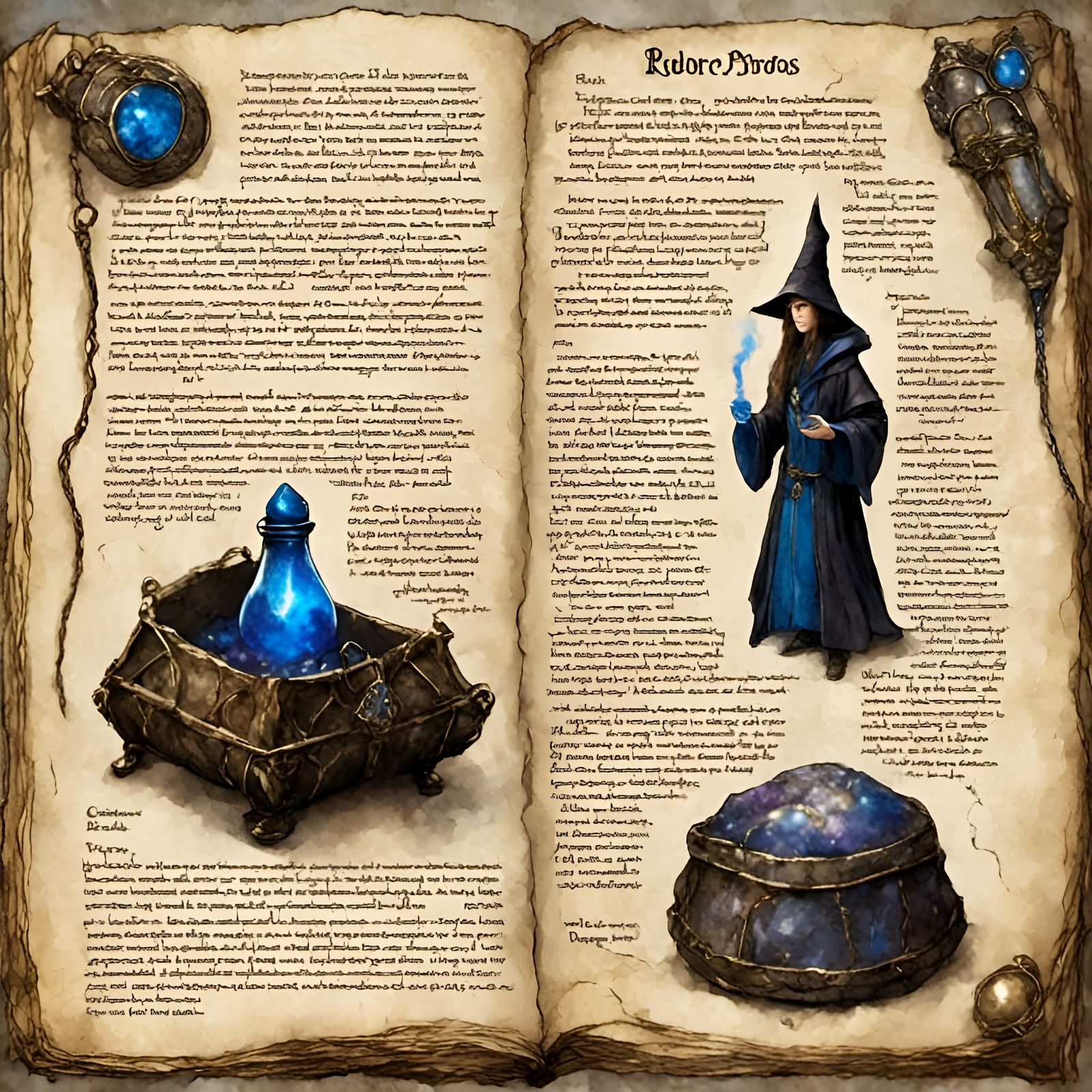 Magical Dungeon Potion Protects Against Cursed Dagger