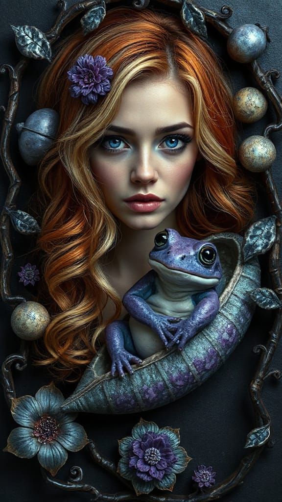 Surreal 3D Shadowbox Art: Embrace Your Brilliance