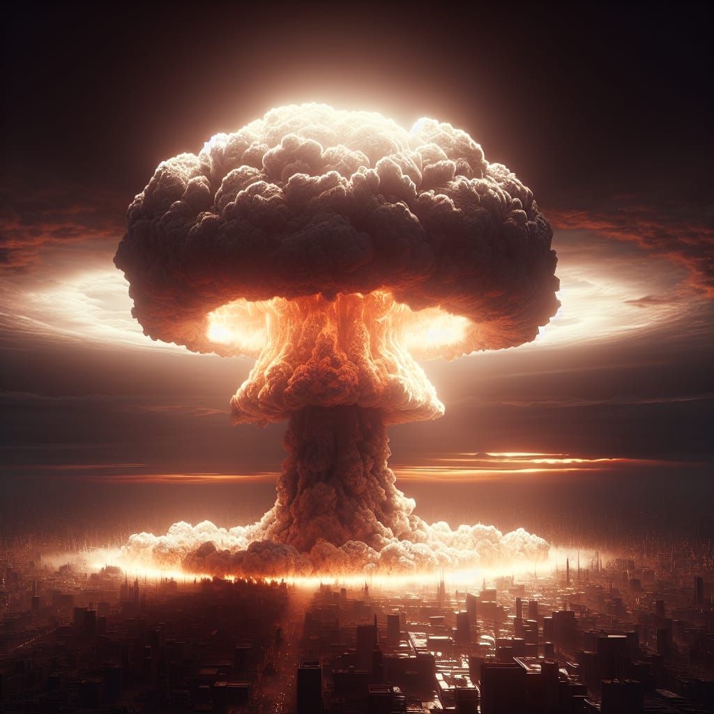 Hyperrealistic Nuclear Explosion in High Resolution
