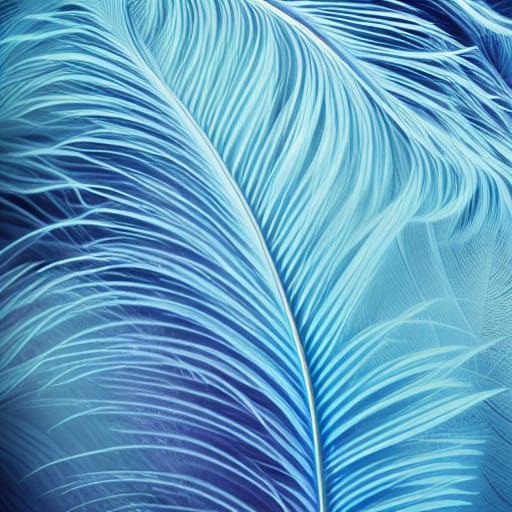 the slight touch of the softest feather