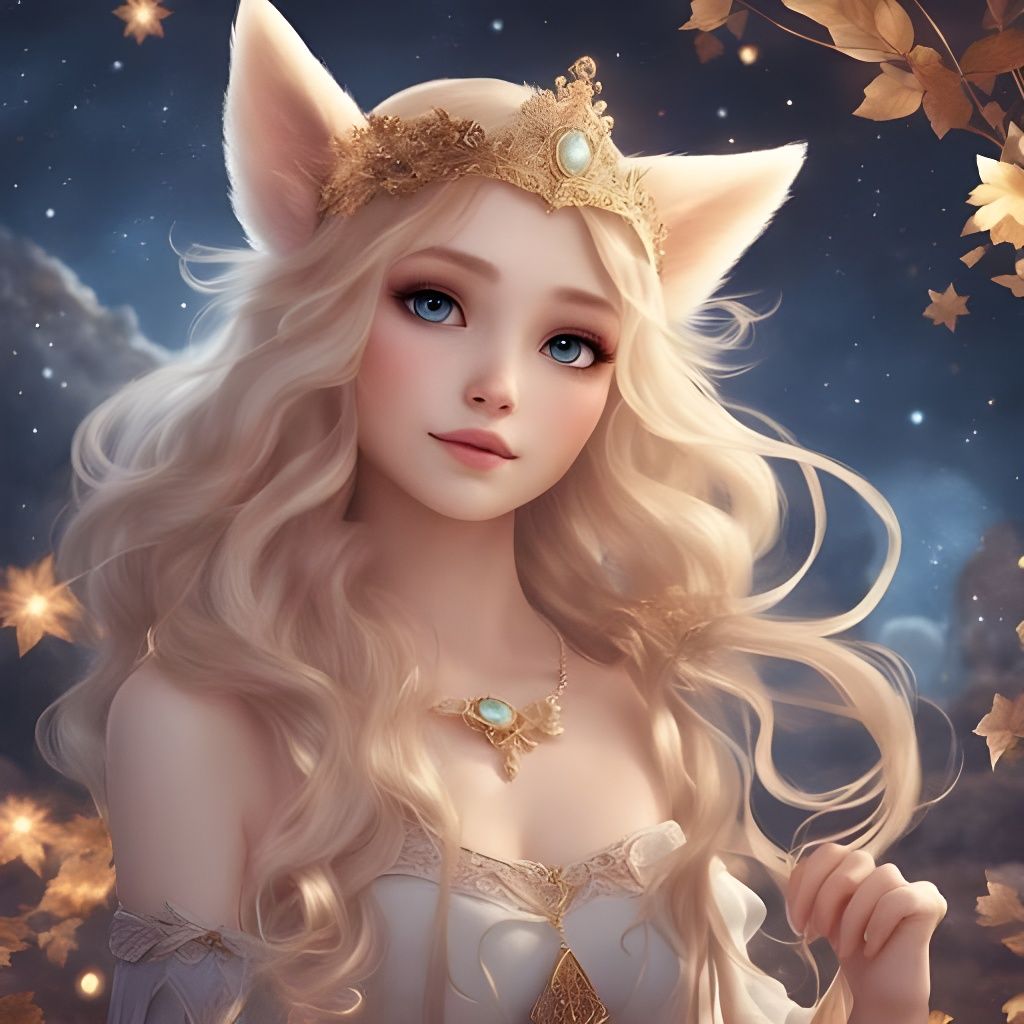 Anime Girl in Rain, Hyperrealistic Splash Art