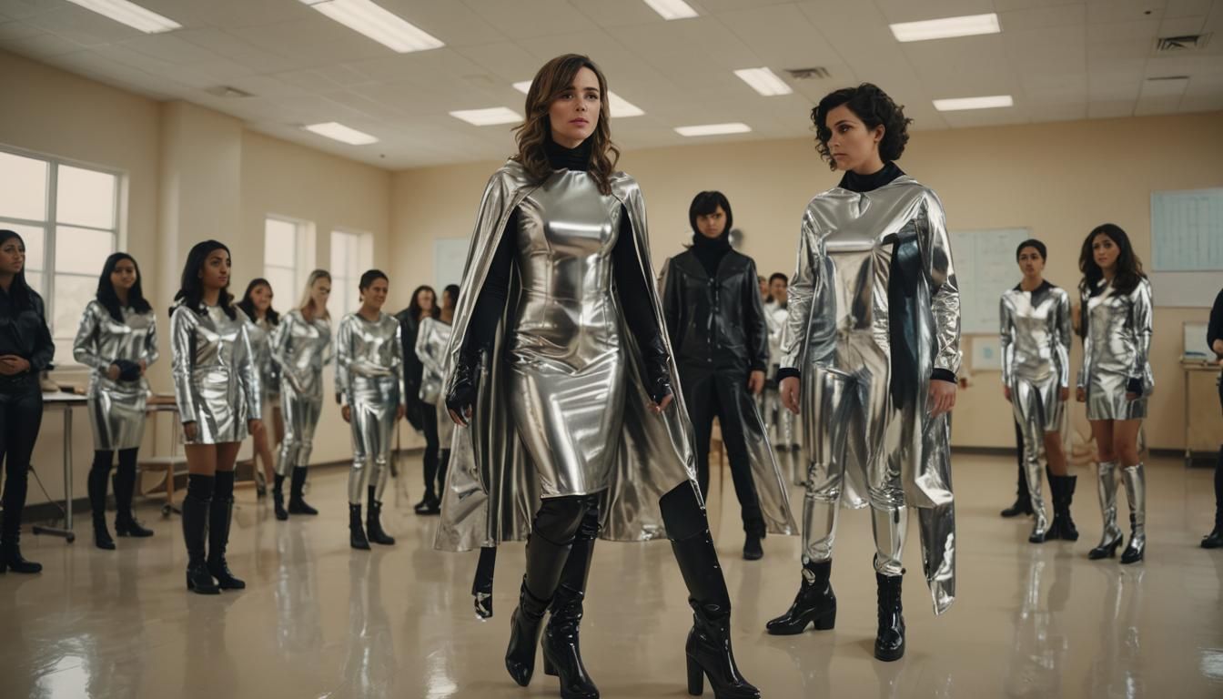 Linda Cardellini as Dominant Teacher in Latex Outfit