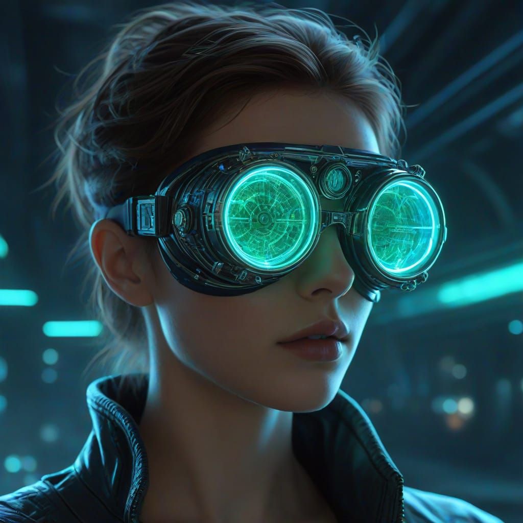 Sci-Fi Concept Art: Thunder Goggles Meets Infinite Light Bei...