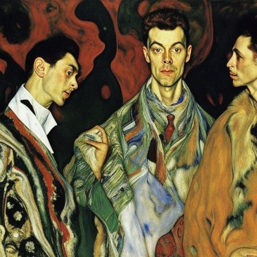 Abstract Social Coherence Inspired by Vrubel