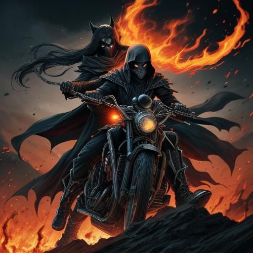 Ghost Rider vs Reaper: Heaven and Hell Showdown