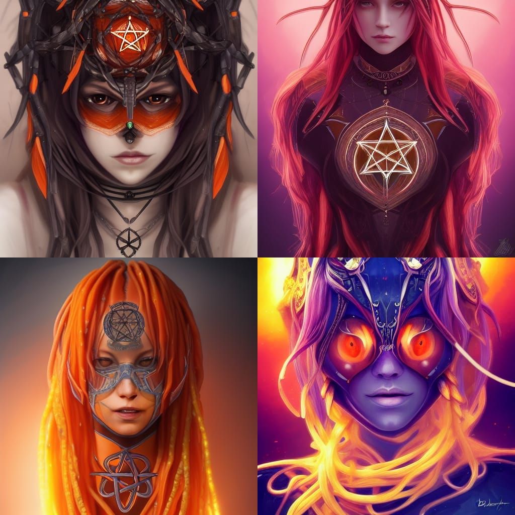 Carrot tourmaline Dreadnought Monarch Pentagram Linguini III