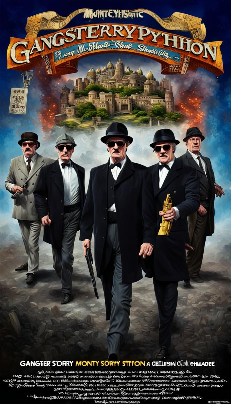 Gangster Story: A Monty Python Parody Poster