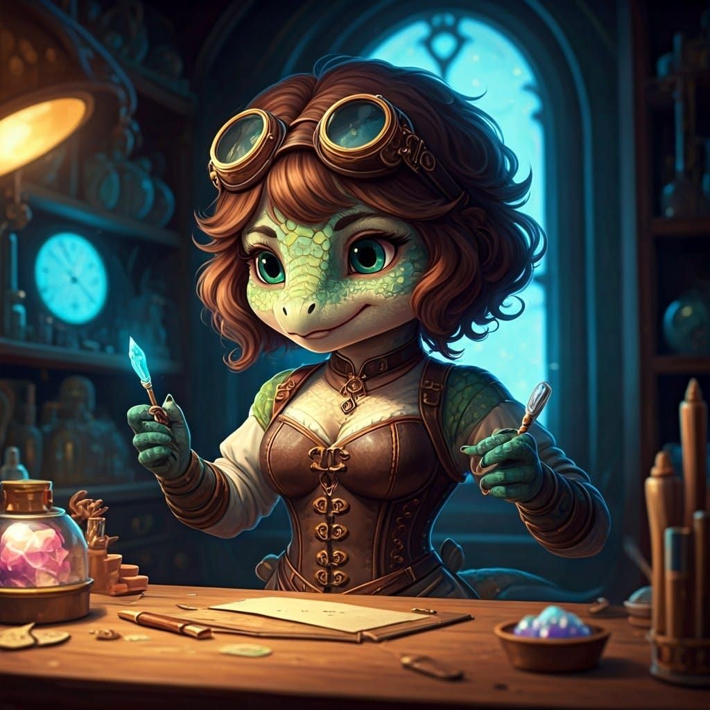 Green Kobold Artificer