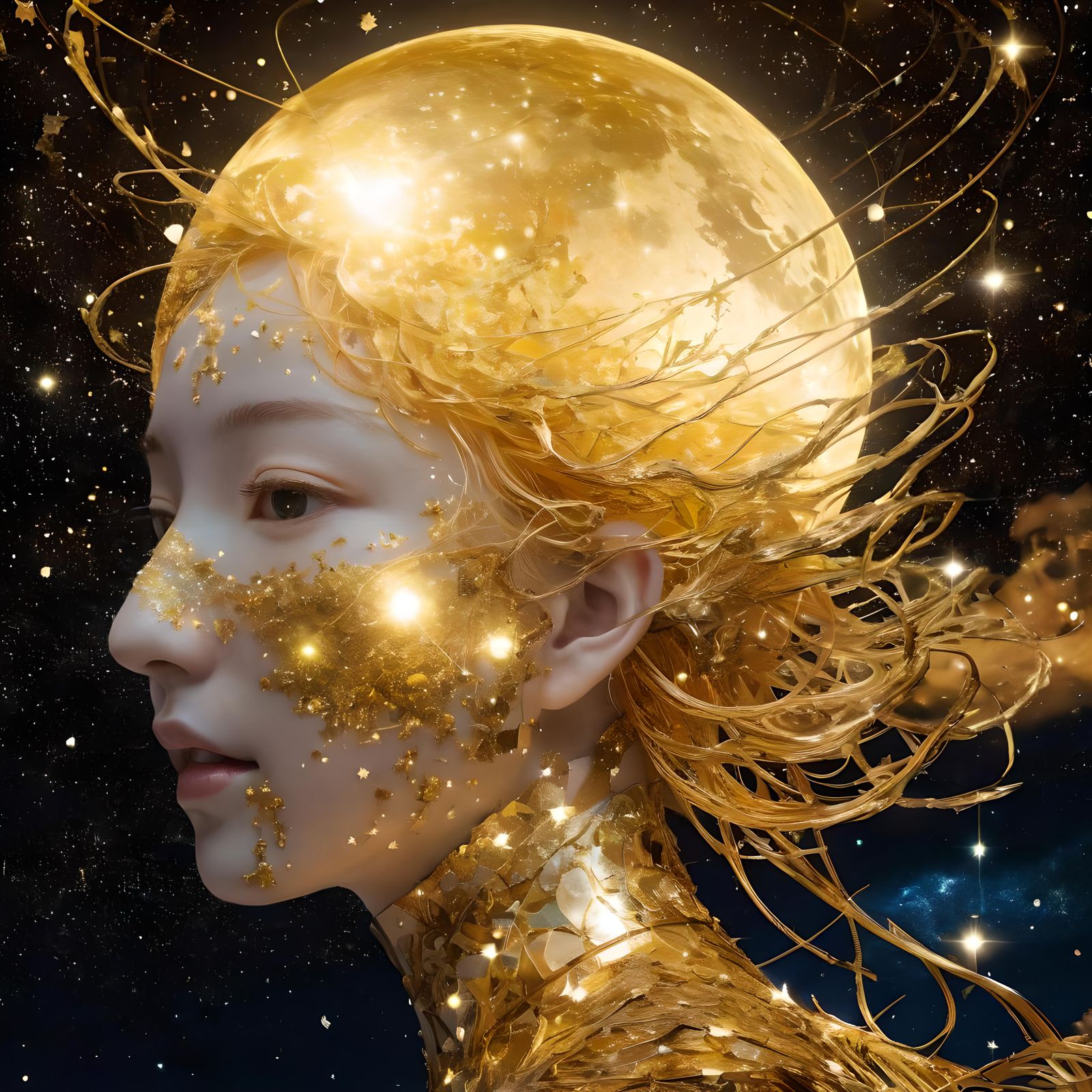 Elemental Spirits in Magic Crystal Orbs