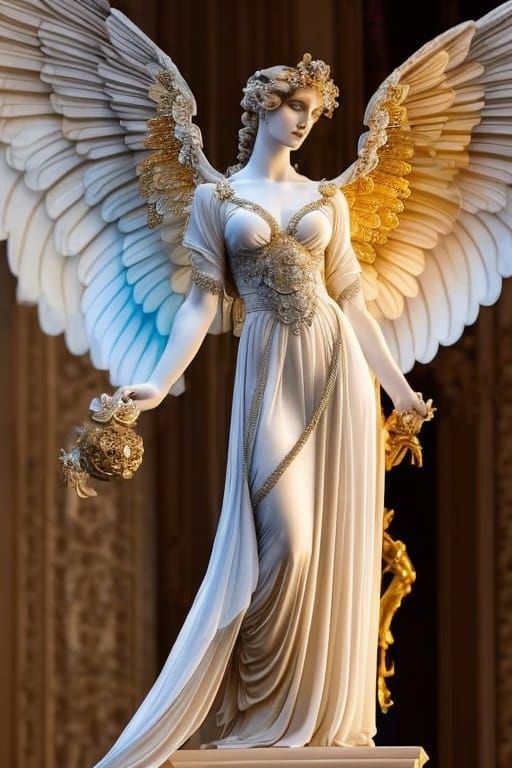 Statue of the Archangel Haniel