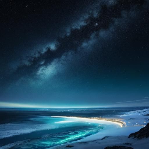 Surreal Image of a Person Sleepwalking