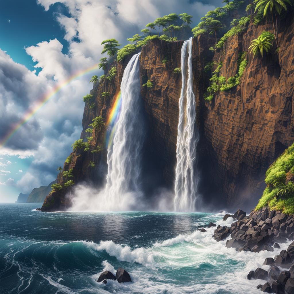 Island Waterfalls