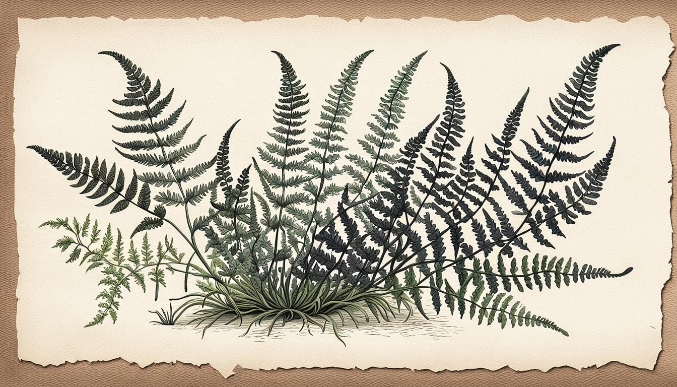 Botanical Ink Drawing