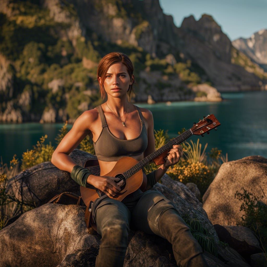 Ellie Williams - sunset