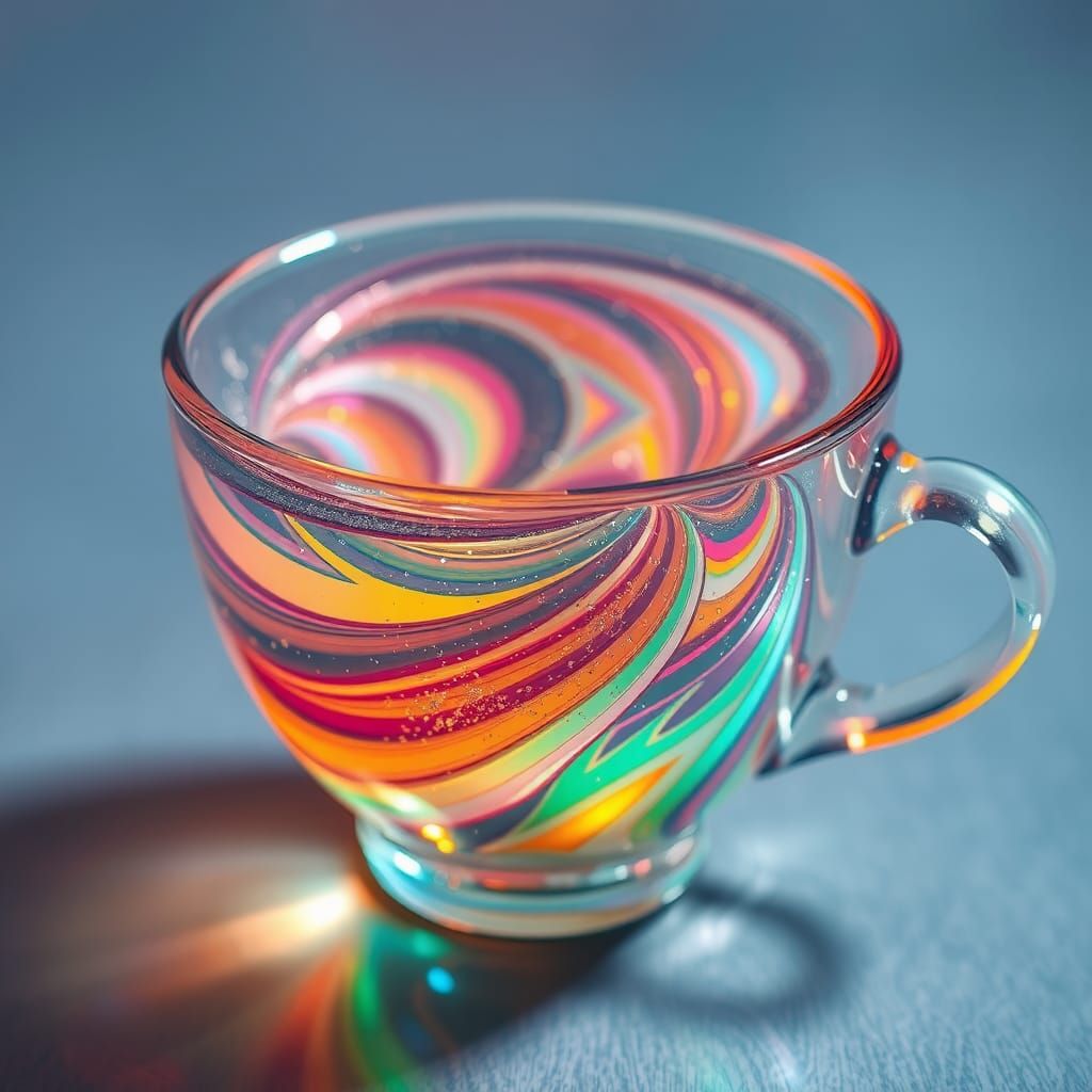 Storm in a Dichroic Teacup: Surreal Digital Art