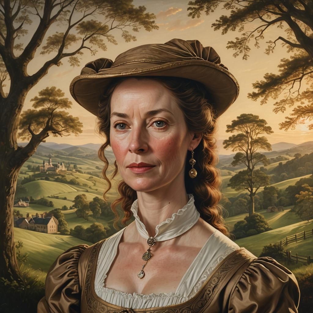 17th Century Portrait of Abigail Alexander