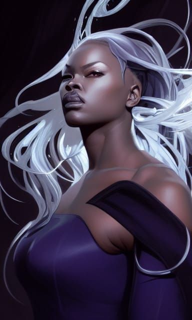 Storm and Envy Portrait in Artstation Style