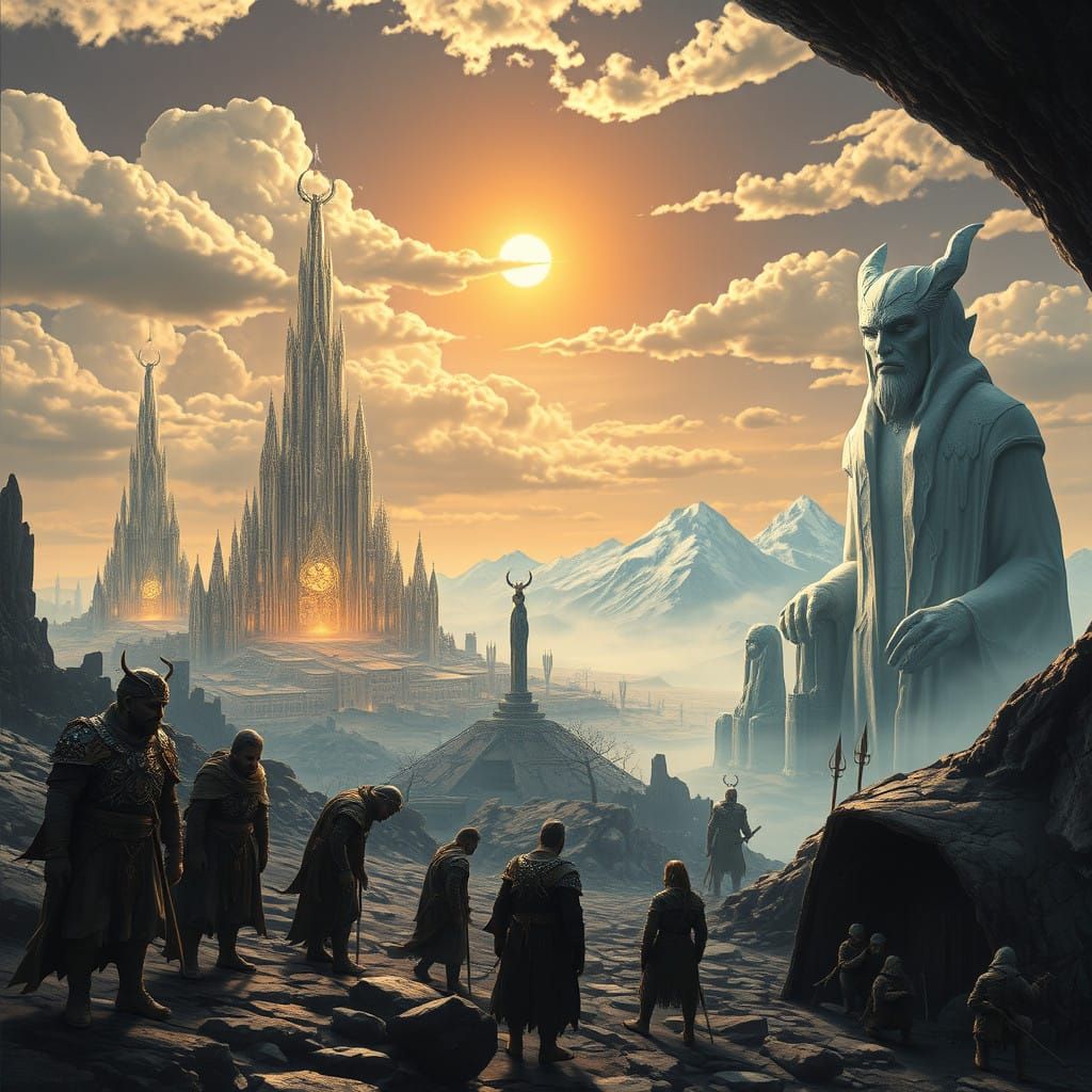 Ethereal Nirn Under Thalmor Dominion: A Crystal City Rises