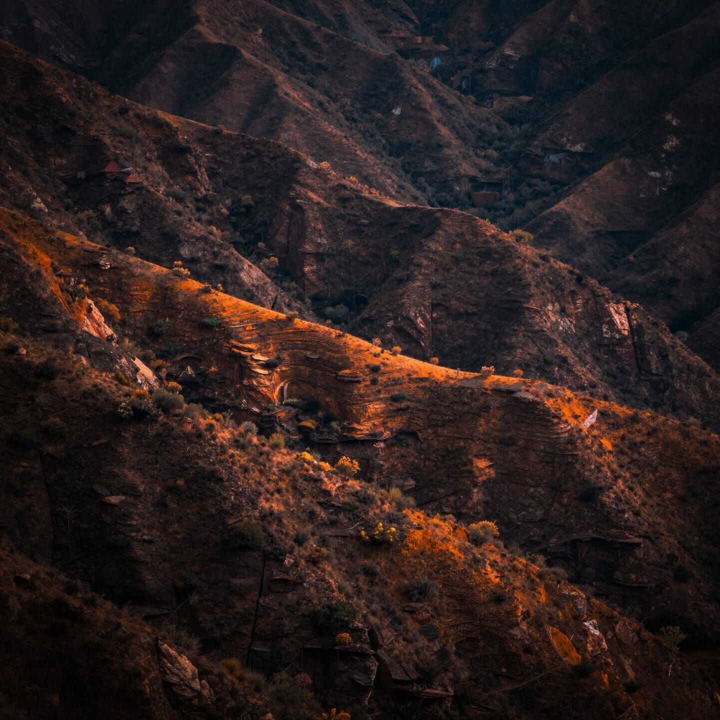 Moody HDR Landscape with Rich Colors and Sharp Focus