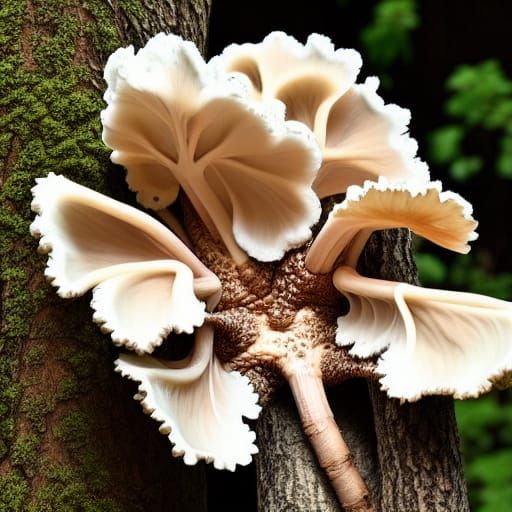 Hen of the Woods Mushroom: Grifola frondosa