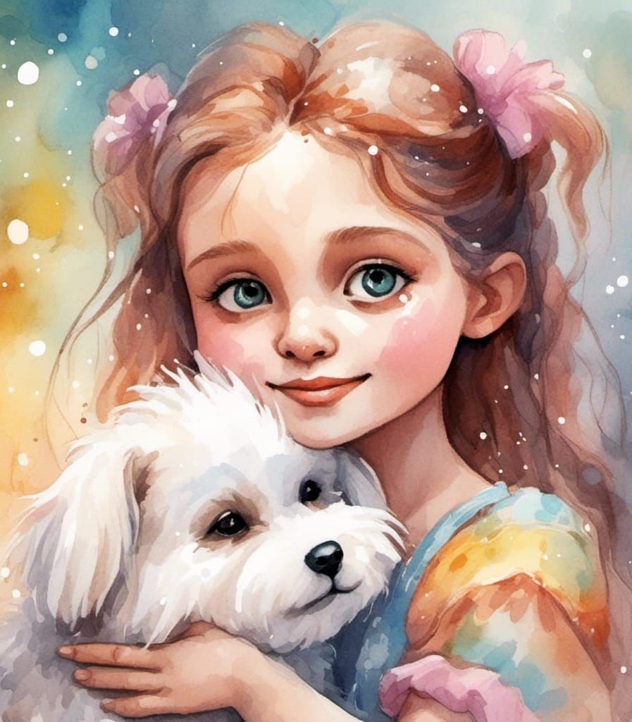 Sweetest pup a girl could ever love