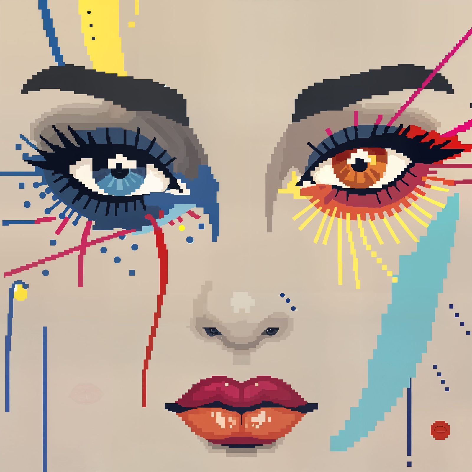 Pixel Art Portrait