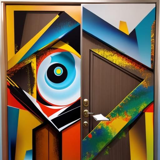 Abstract Doorway to Another Dimension