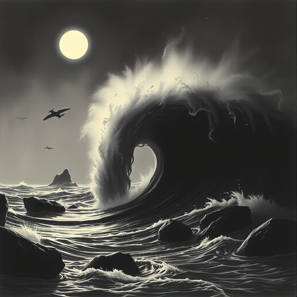 The Silent Film Aesthetic of a Gentle Wave