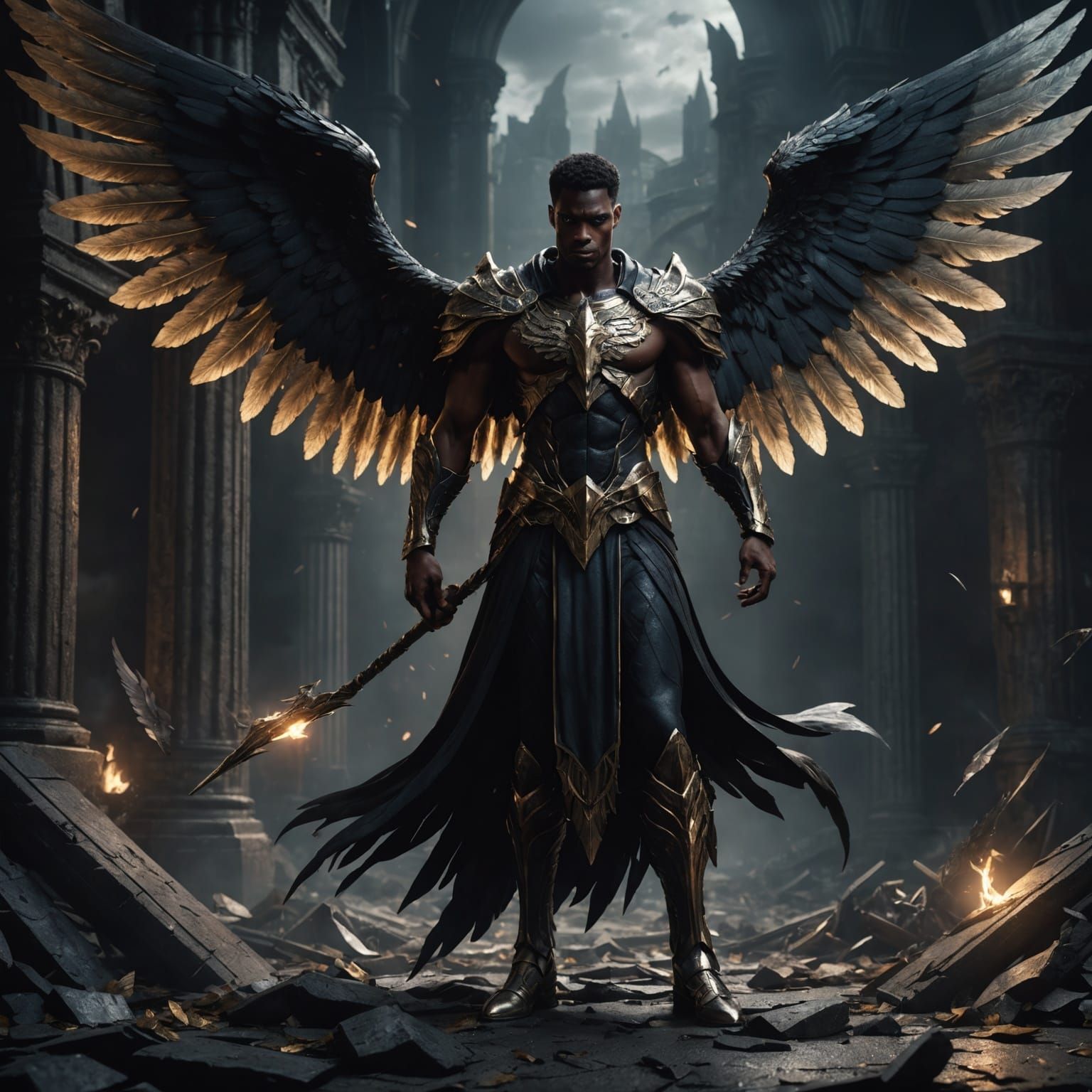 Abezethibou: DC Comics-Inspired Fallen Angel