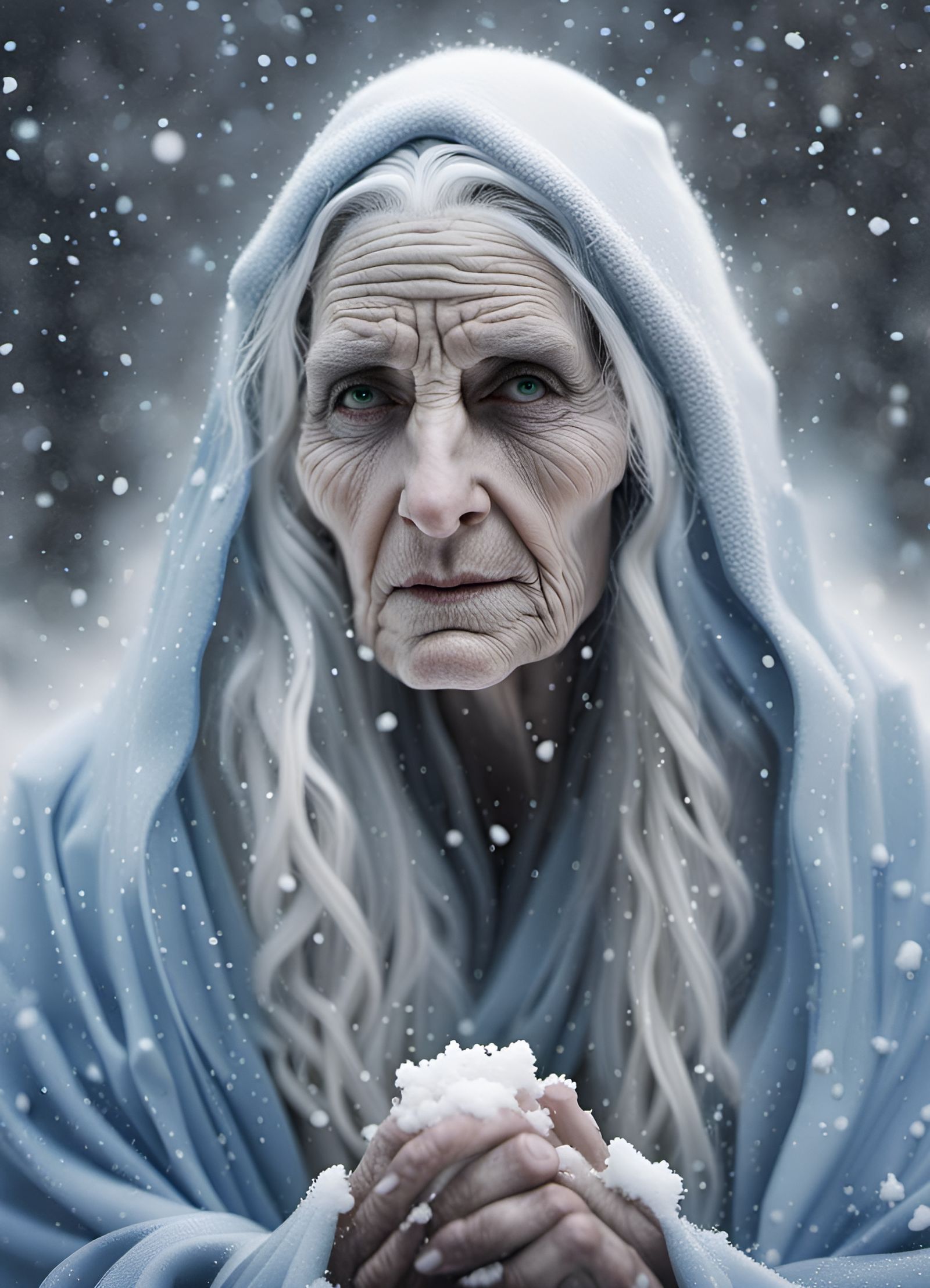 The Cailleach - the Celtic Crone Queen of Winter