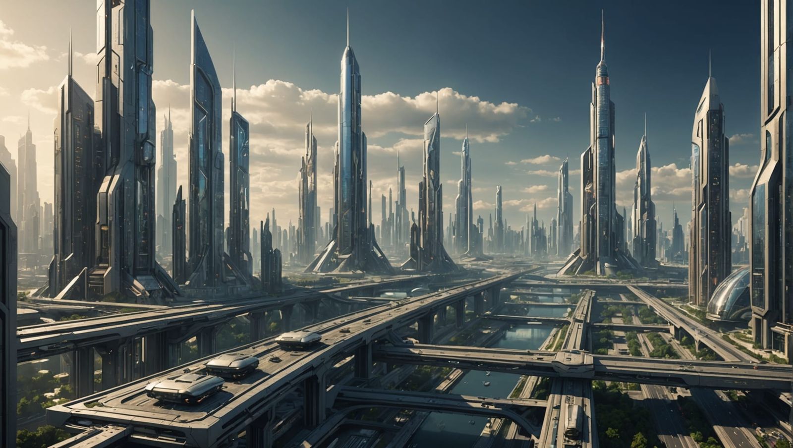 Neoterra: A Sophisticated Future Cityscape in 3333