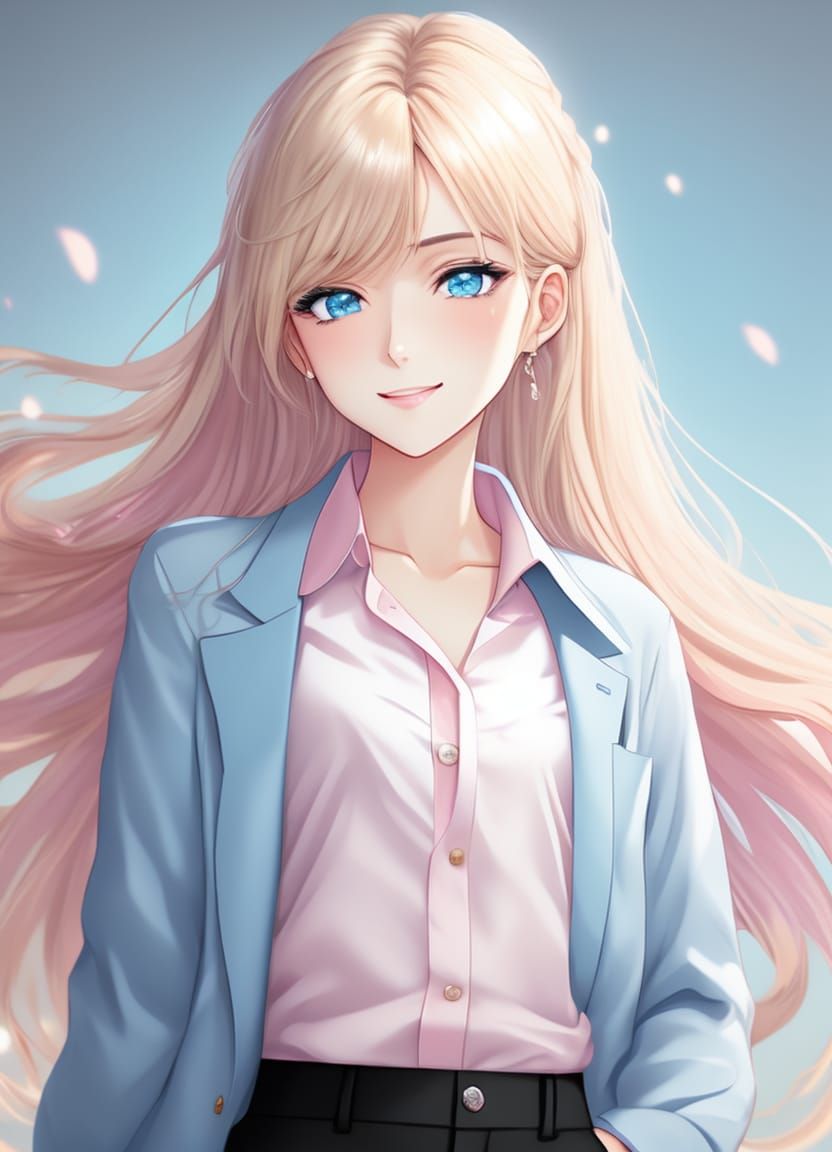 Portrait Generated with Custom Model