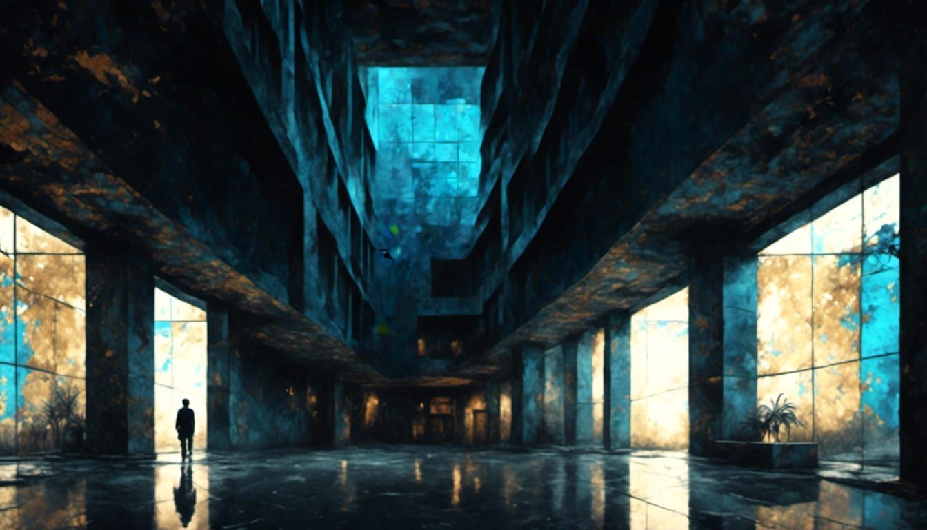 He thought to himself how beautiful this place was when empt...