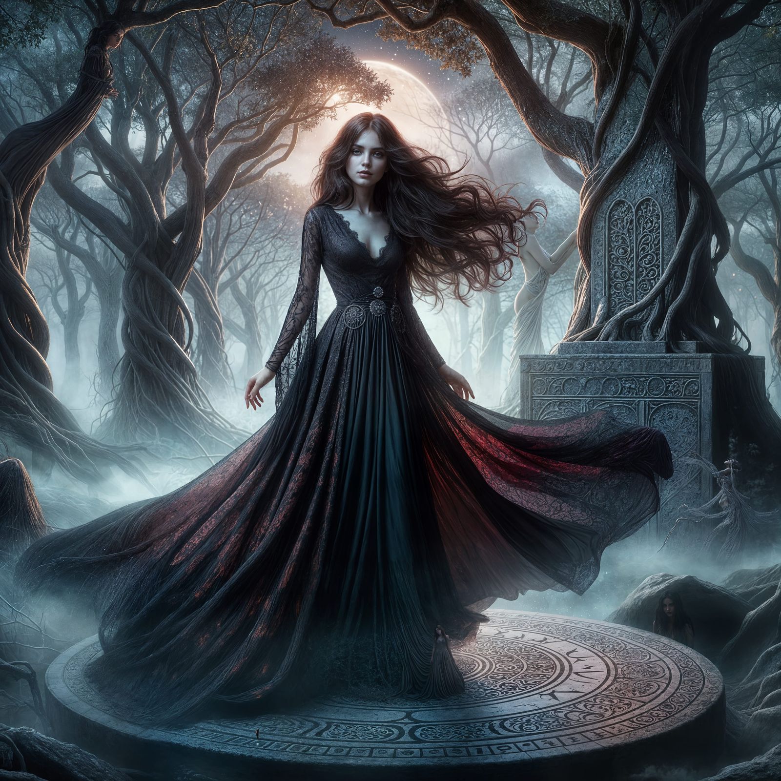 Enchanted Lilith in Twilight Glade