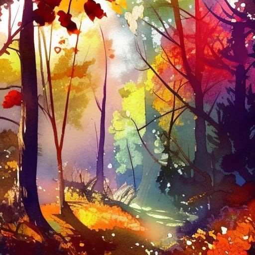 Autumn Watercolor