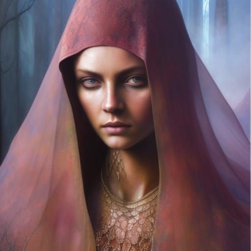 Magical Biological Prism in Acid Dye Ink Style