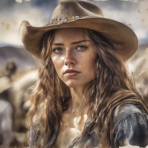 Vibrant Rodeo Poster Art in Vintage Style